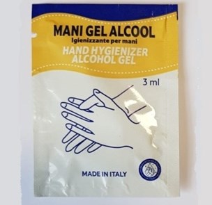 HAND HYGIENIZER - ALCOHOL GEL 3ml